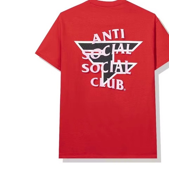 Anti Social Social Club Other - Anti Social Social Club Red T-Shirt